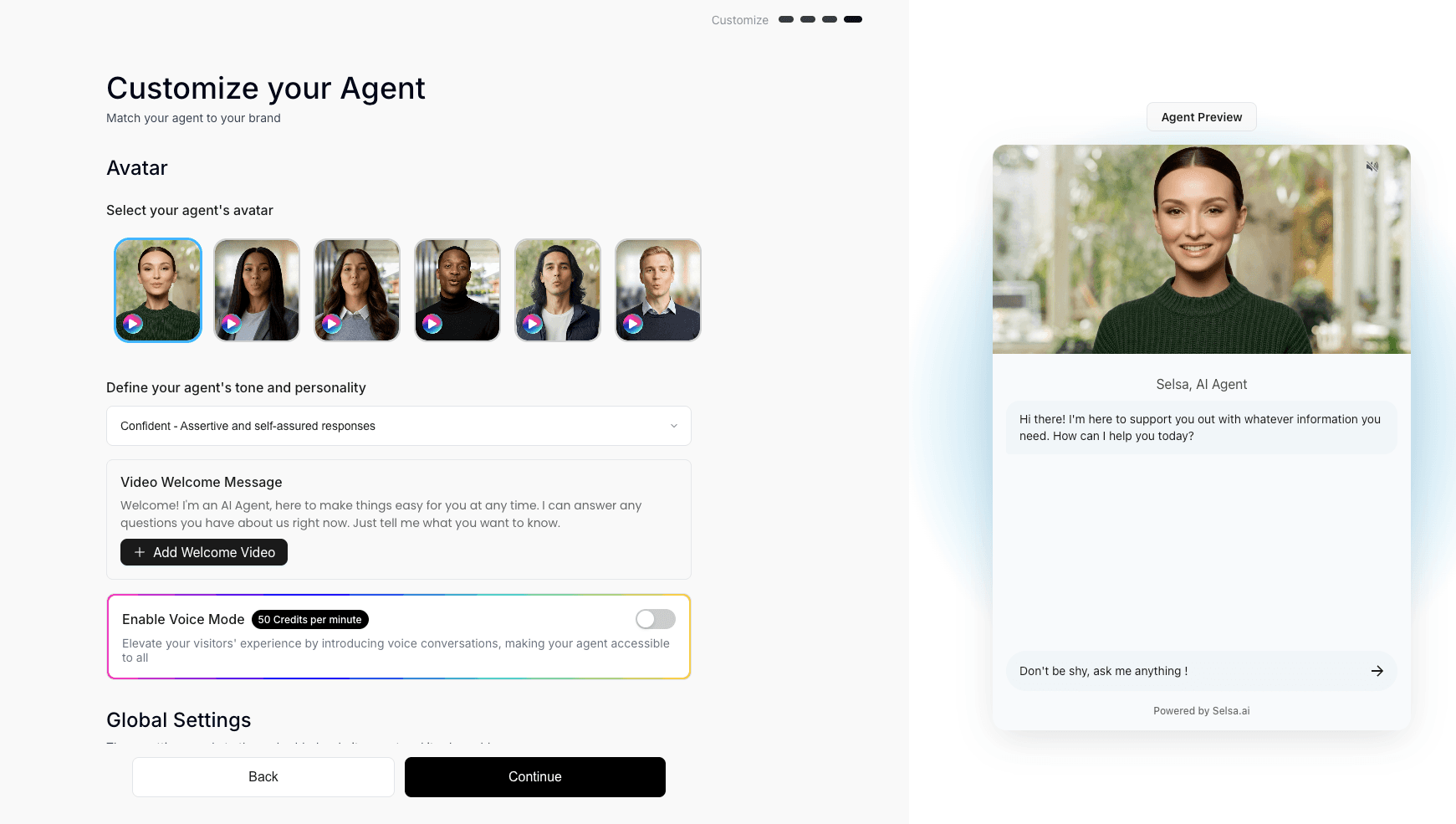 SaaS Platform to Create and Manage AI Agents screenshot 4