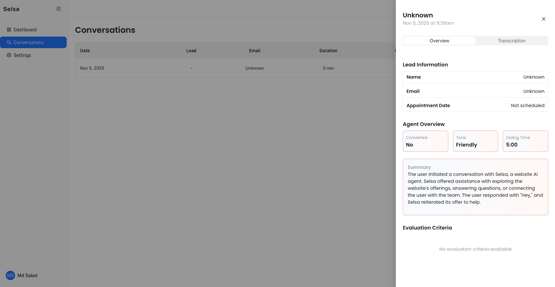 SaaS Platform to Create and Manage AI Agents screenshot 6