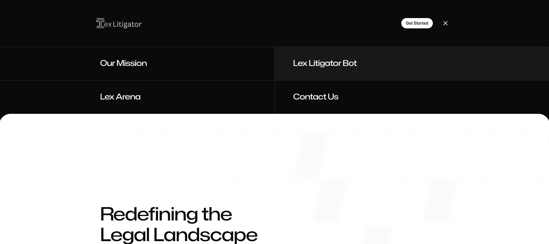Lex Litigator (Animated Landing Page) screenshot 2